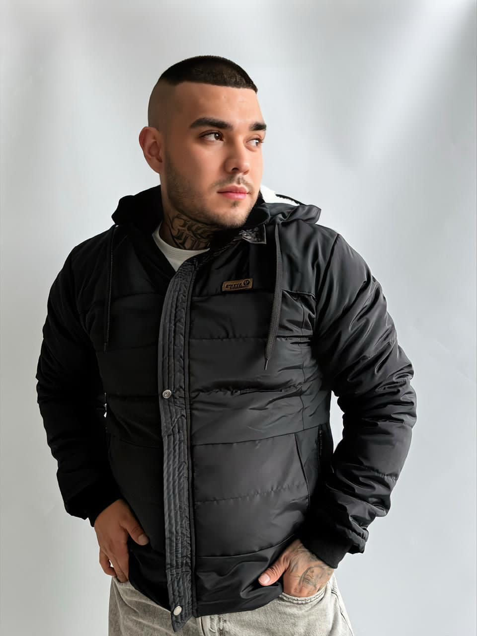 K105 Chaqueta ovejera impermeable hombre