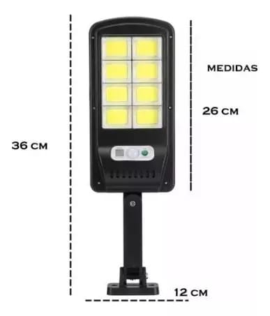 Lampara Solar Led 30w Con Control