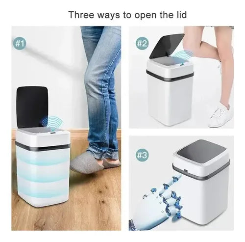 PAPELERA INTELIGENTE SENSOR 15 Lt +PILAS